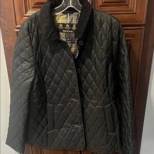 Barbour Women's Black Quilted Utility Jacket